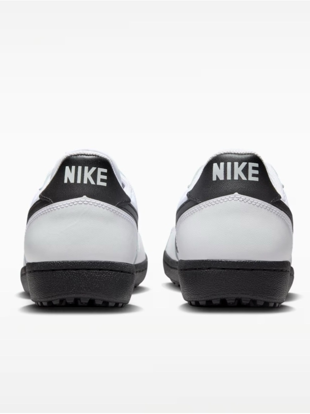 Nike Field General Leather Football Cleat/AstroTurfs Sz10.5 ‘82 Throwback Wh/Blk - Picture 13 of 15